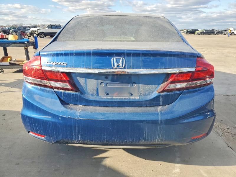 Photo 6 from auction – 2013 HONDA CIVIC with VIN 19XFB2F56DE011018
