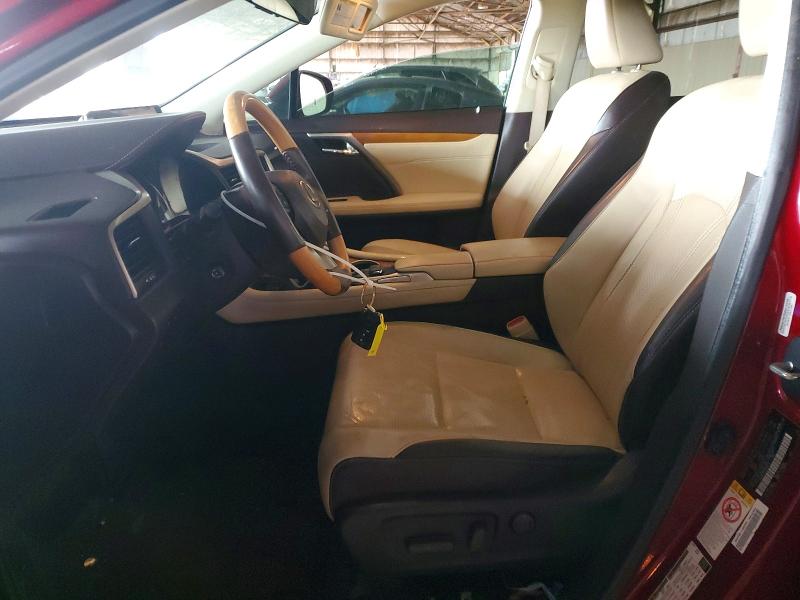 Photo 7 from auction – 2017 LEXUS RX with VIN 2T2ZZMCA2HC091004