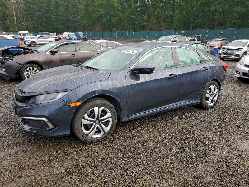 Photo 1 from auction – 2019 HONDA CIVIC LX with VIN 19XFC2F67KE207892
