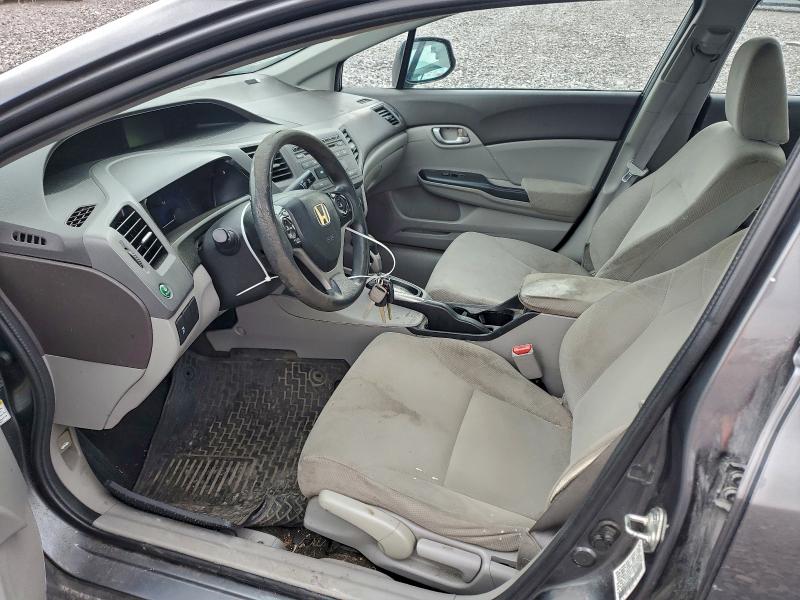 Photo 7 from auction – 2012 HONDA CIVIC LX with VIN 19XFB2F54CE075654