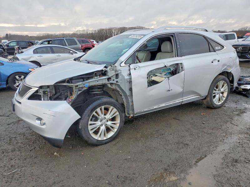LEXUS RX 450H 2011 with VIN JTJBC1BA5B2417257 - Photo from auction