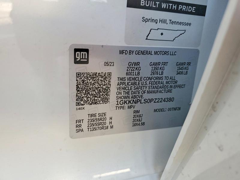 Photo 14 from auction – 2023 GMC ACADIA DEN with VIN 1GKKNPLS0PZ224380
