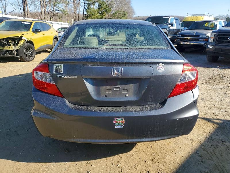 Photo 6 from auction – 2012 HONDA CIVIC LX with VIN 19XFB2F53CE388002