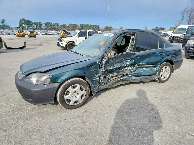 HONDA CIVIC BASE 2000 with VIN 2HGEJ6615YH519155 - Photo from auction