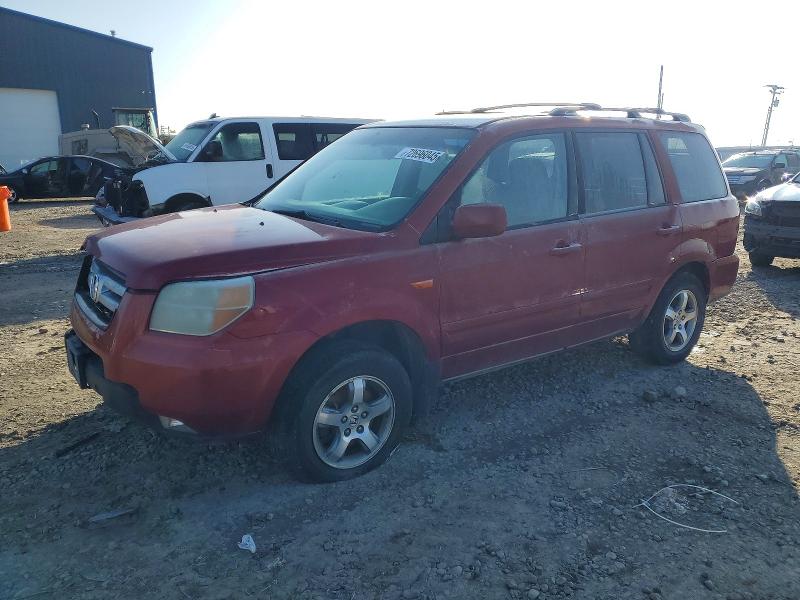 HONDA PILOT EX 2006 with VIN 2HKYF18406H508575 - Photo from auction