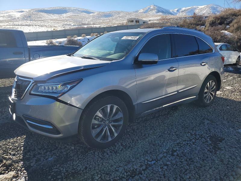 ACURA MDX TECHNO 2016 with VIN 5FRYD4H41GB010410 - Photo from auction