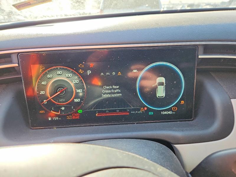 Photo 9 from auction – 2022 HYUNDAI TUCSON SEL with VIN KM8JFCA11NU013590