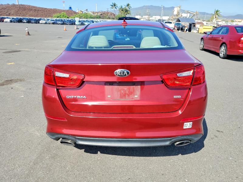 Photo 6 from auction – 2014 KIA OPTIMA with VIN 5XXGM4A70EG322696