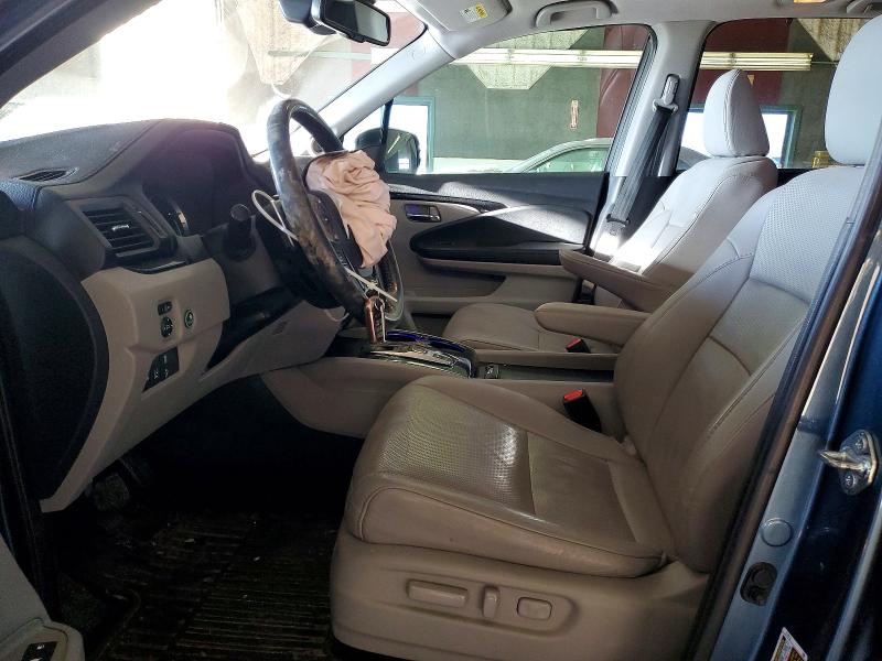 Photo 7 from auction – 2017 HONDA PILOT ELIT with VIN 5FNYF6H08HB092142