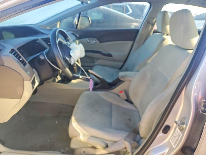 Photo 7 from auction – 2012 HONDA CIVIC LX with VIN 19XFB2F51CE339672