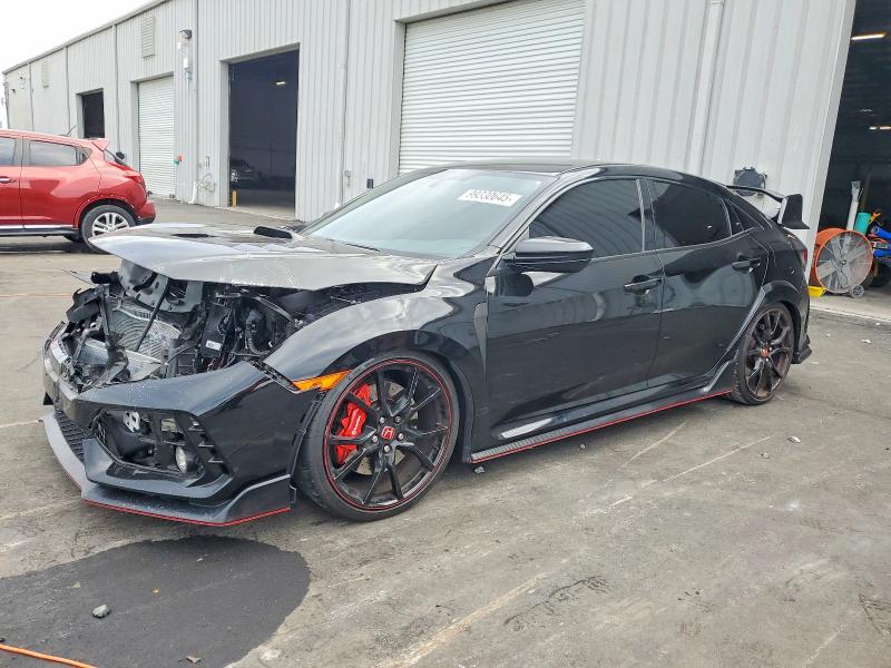 HONDA CIVIC 2017 with VIN SHHFK8G77HU202495 - Photo from auction