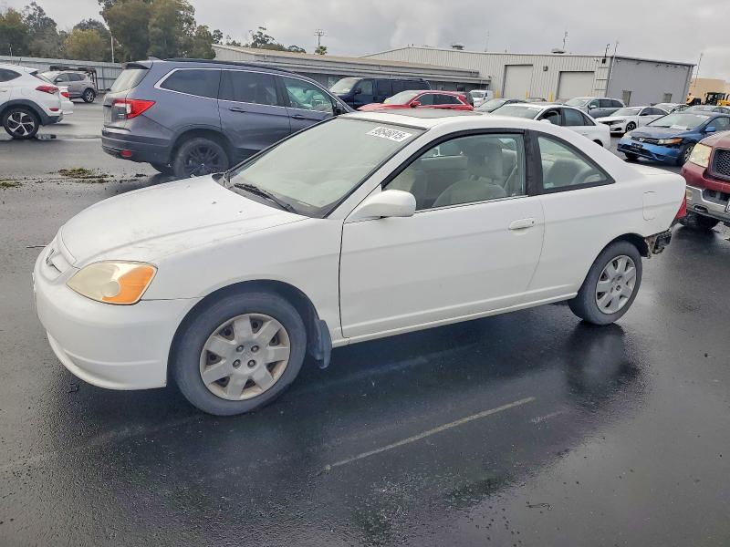 HONDA CIVIC EX 2002 with VIN 1HGEM22982L029234 - Photo from auction