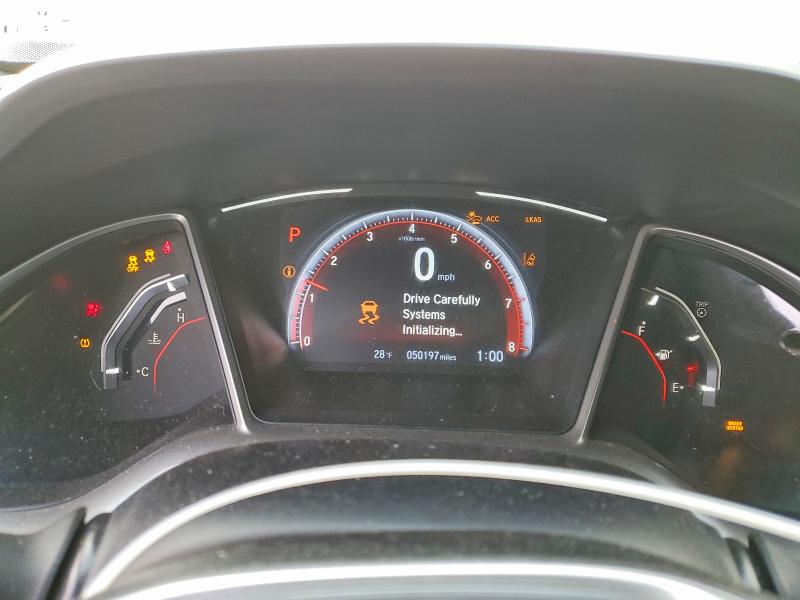 Photo 9 from auction – 2020 HONDA CIVIC with VIN 19XFC2F80LE200396