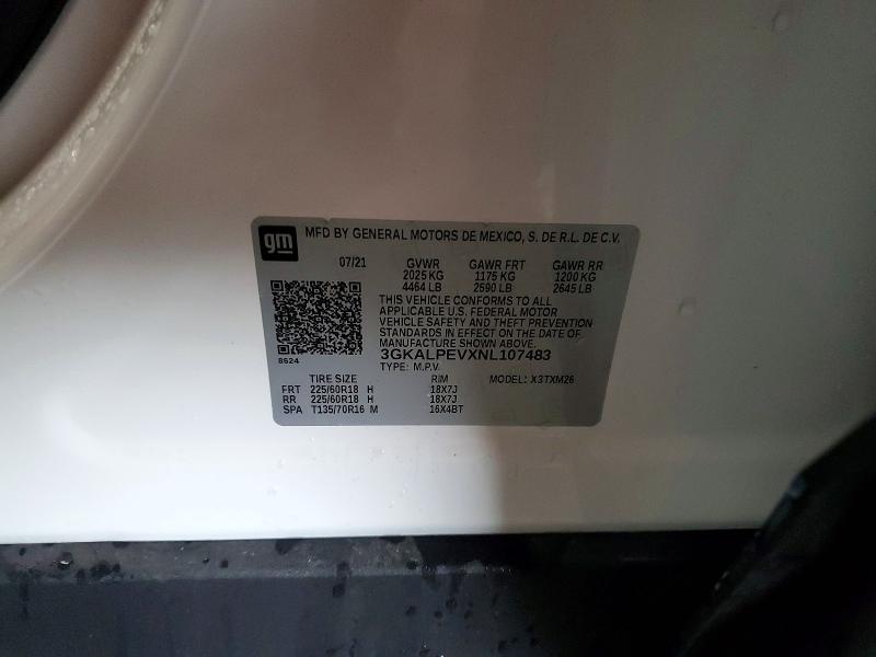 Photo 14 from auction – 2022 GMC TERRAIN with VIN 3GKALPEVXNL107483
