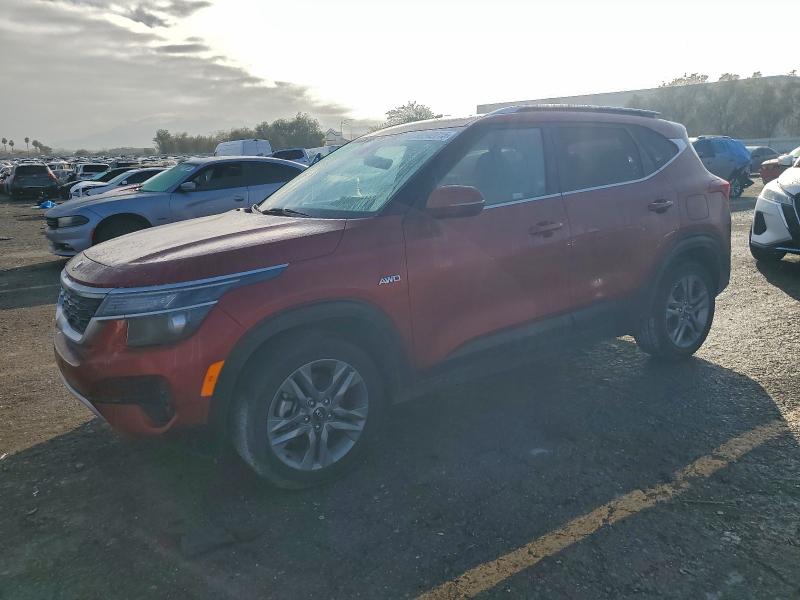 KIA SELTOS S 2021 with VIN KNDEUCAA4M7073534 - Photo from auction