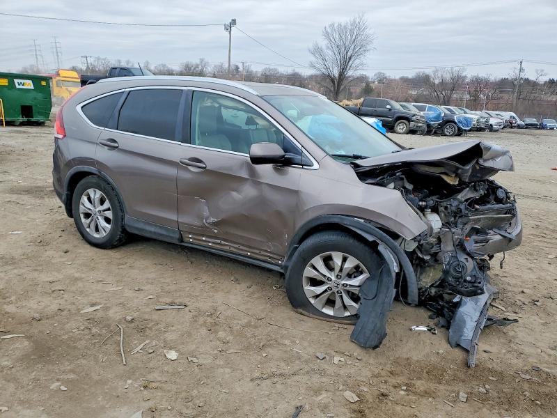 Photo 4 from auction – 2012 HONDA CR-V EXL with VIN 5J6RM3H70CL043779