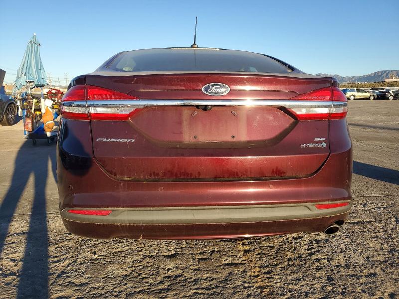 Photo 6 from auction – 2018 FORD FUSION SE with VIN 3FA6P0LU3JR204349