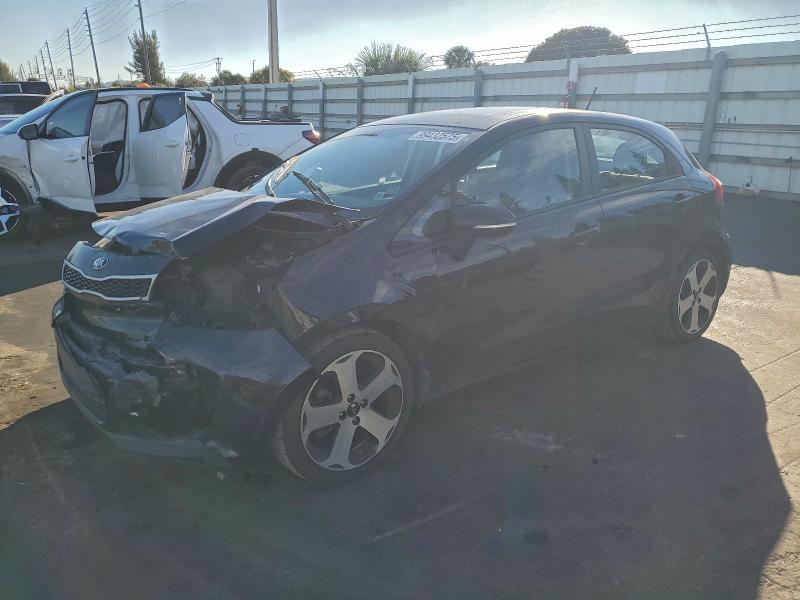 KIA RIO EX 2016 with VIN KNADN5A37G6597256 - Photo from auction