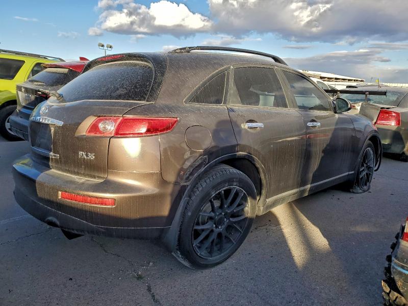 Photo 3 from auction – 2005 INFINITI FX35 with VIN JNRAS08W95X21496