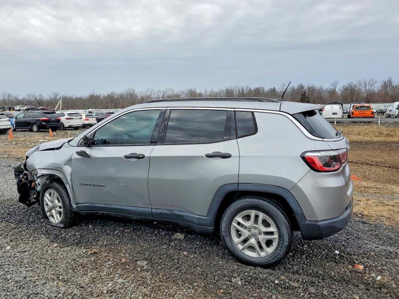 Photo 2 from auction – 2020 JEEP COMPASS SP with VIN 3C4NJCAB8LT253093