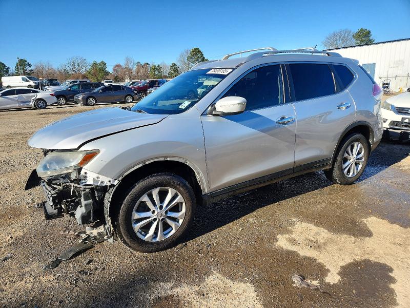 NISSAN ROGUE S 2015 with VIN KNMAT2MV8FP502431 - Photo from auction
