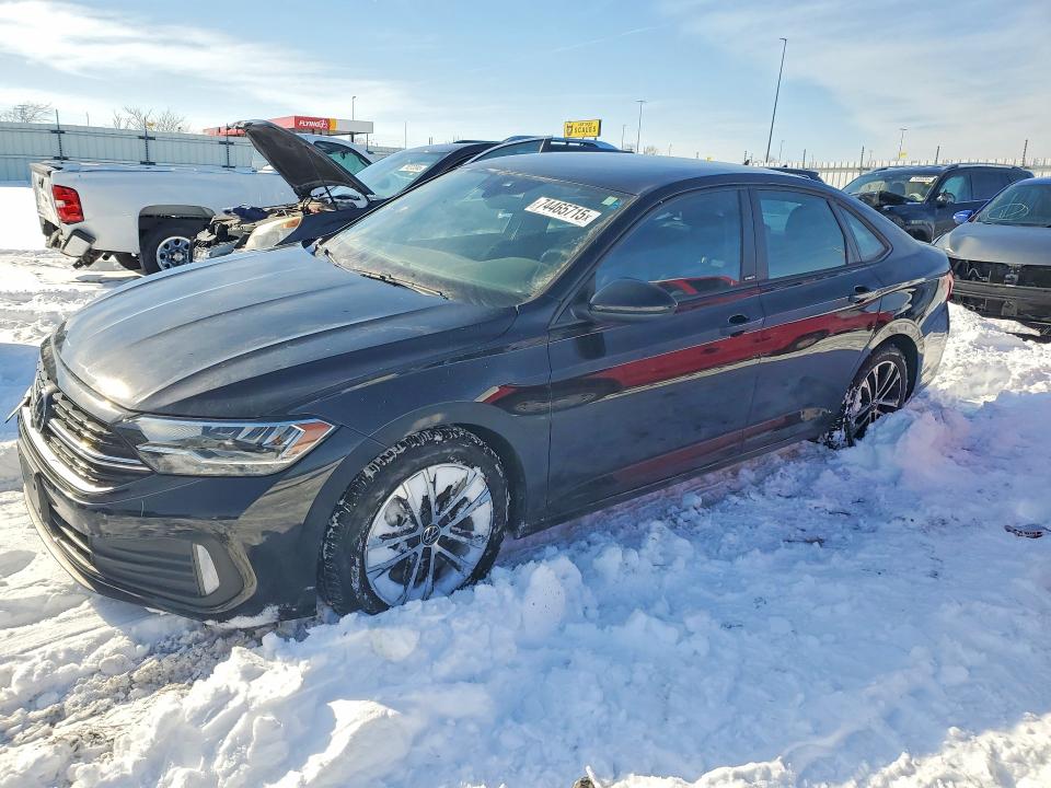 VOLKSWAGEN JETTA SPOR 2023 with VIN 3VWBM7BU5PM023025 - Photo from auction