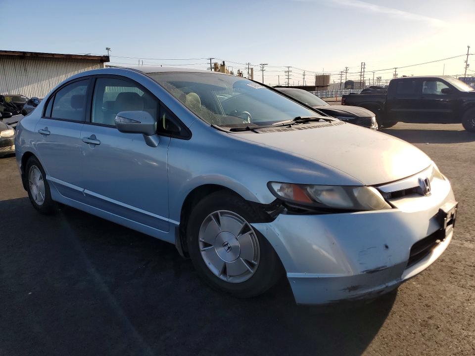 Photo 4 from auction – 2007 HONDA CIVIC HYB with VIN JHMFA36247S003451