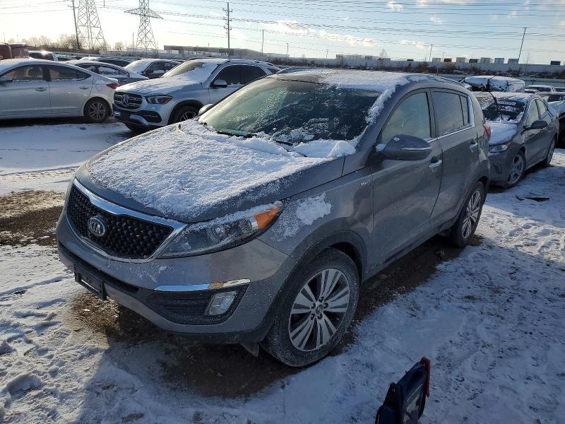 KIA SPORTAGE E 2016 with VIN KNDPCCAC6G7836834 - Photo from auction