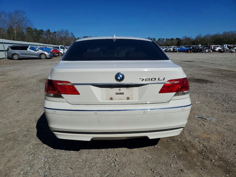 Photo 6 from auction – 2007 BMW 750 with VIN WBAHN83557DT69124