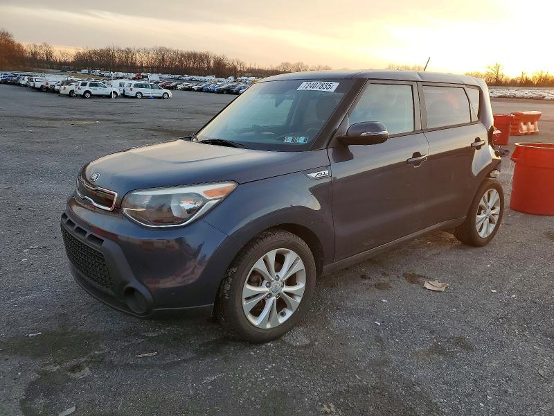 KIA SOUL + 2014 with VIN KNDJP3A5XE7096357 - Photo from auction