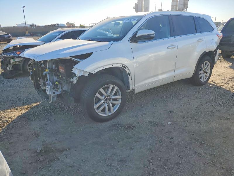 TOYOTA HIGHLANDER 2016 with VIN 5TDZKRFH7GS171550 - Photo from auction