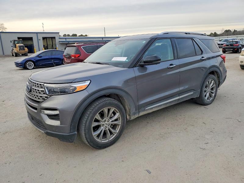 FORD EXPLORER L 2022 with VIN 1FMSK7FH0NGA29792 - Photo from auction