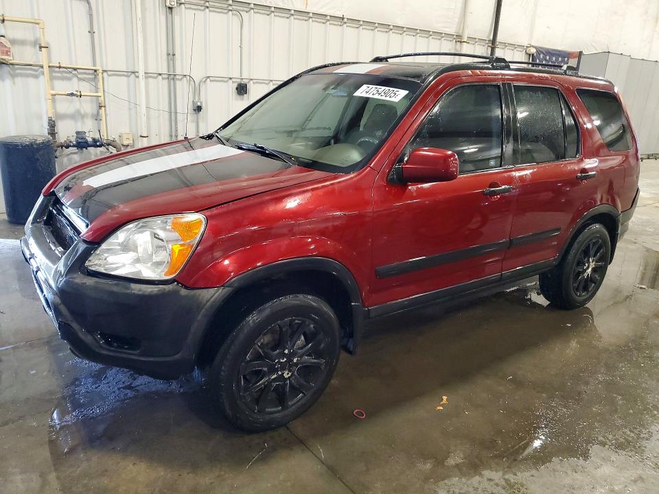 HONDA CR-V EX 2003 with VIN JHLRD78893C024625 - Photo from auction