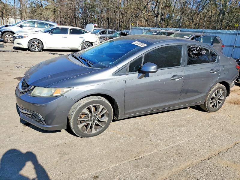 HONDA CIVIC 2013 with VIN 19XFB2F94DE052315 - Photo from auction