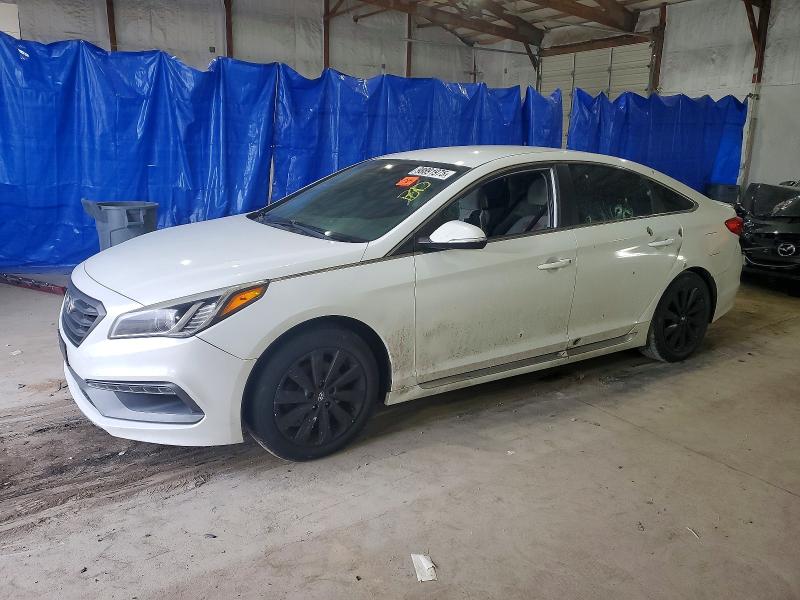 HYUNDAI SONATA 2017 with VIN 5NPE34AF8HH505516 - Photo from auction