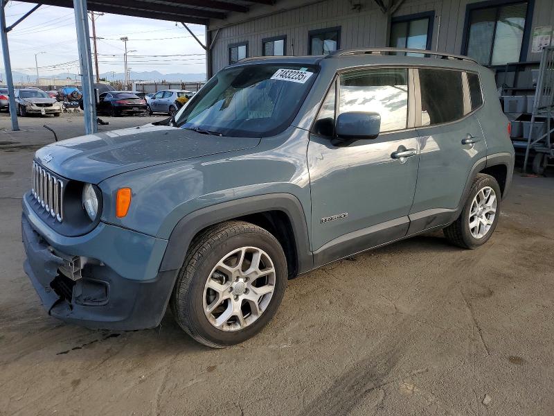JEEP RENEGADE L 2018 with VIN ZACCJABB4JPH62368 - Photo from auction
