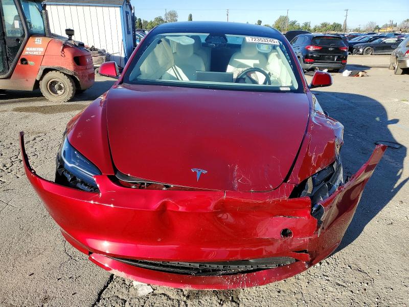 Photo 5 from auction – 2025 TESLA MODEL 3 with VIN 5YJ3E1EA4SF045212