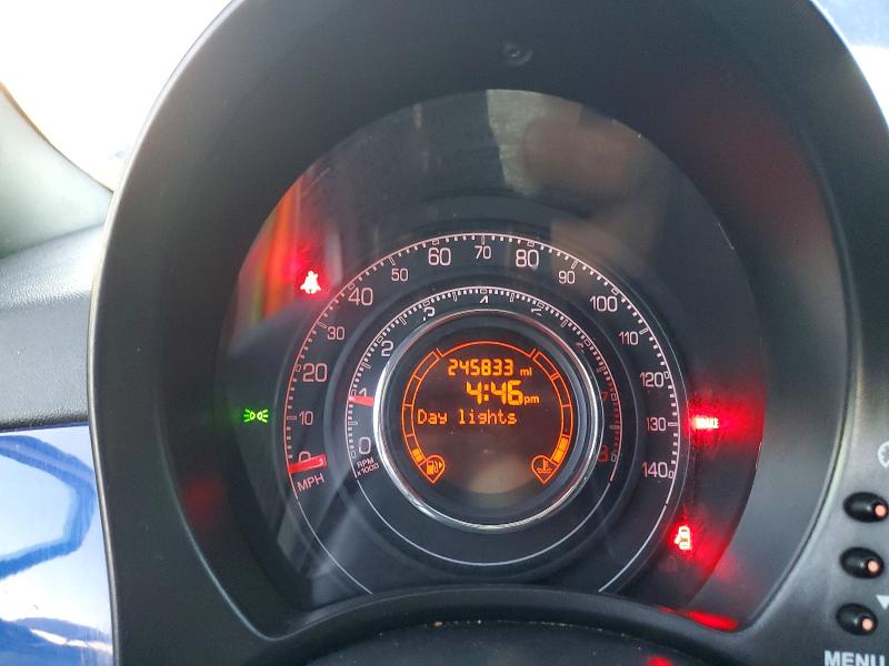 Photo 9 from auction – 2013 FIAT 500 SPORT with VIN 3C3CFFBR8DT514993