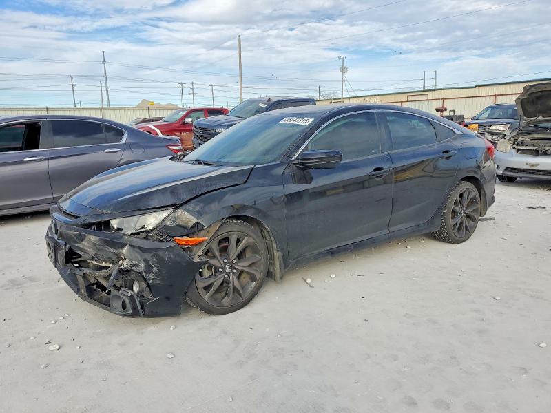 HONDA CIVIC 2020 with VIN 19XFC2F87LE013835 - Photo from auction