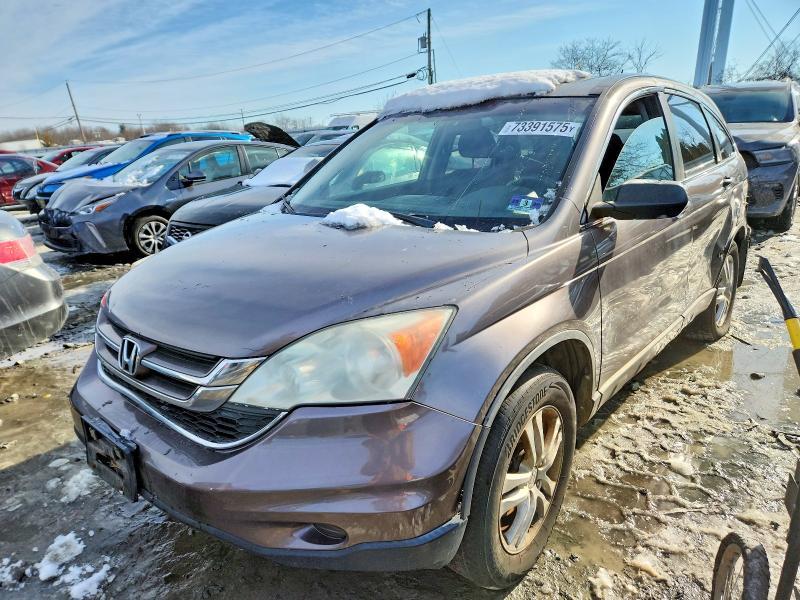 HONDA CR-V 2011 with VIN 5J6RE4H51BL052720 - Photo from auction