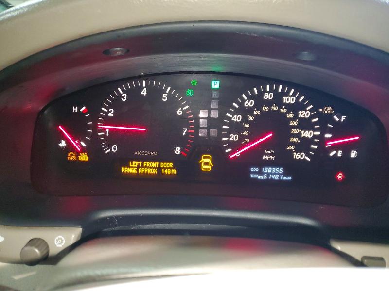 Photo 9 from auction – 2003 LEXUS LS 430 with VIN JTHBN30FX30120486