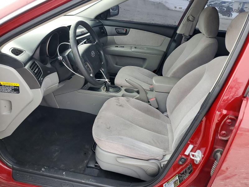 Photo 7 from auction – 2009 KIA OPTIMA LX with VIN KNAGE228495305948