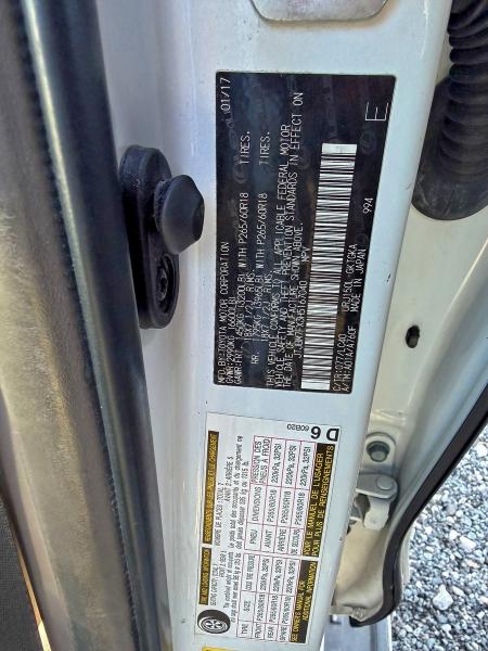 Photo 10 from auction – 2017 LEXUS GX 460 with VIN JTJBM7FX3H5167040
