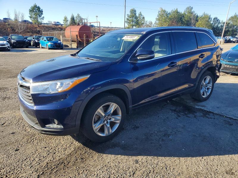 TOYOTA HIGHLANDER 2016 with VIN 5TDYKRFH6GS162480 - Photo from auction