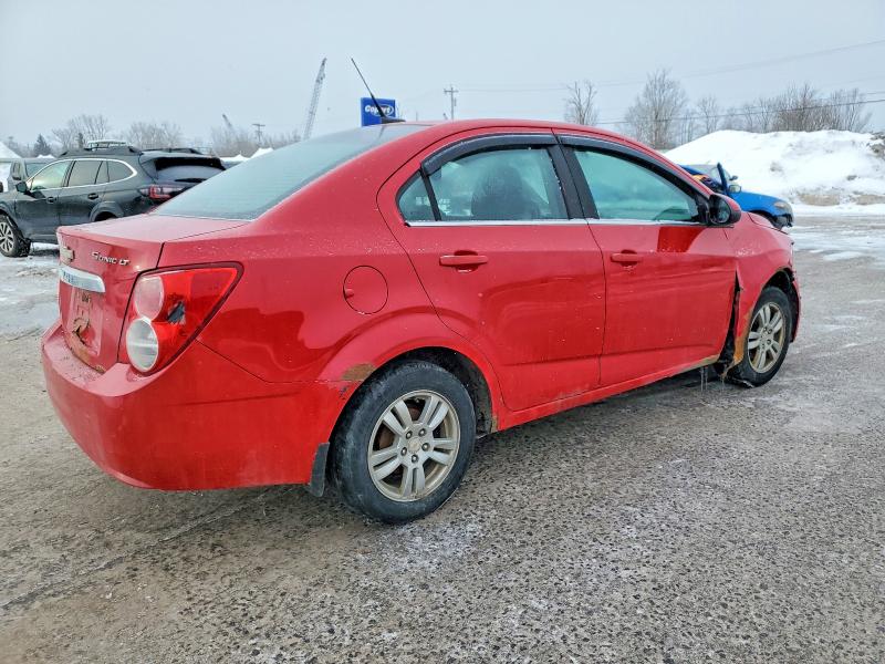 Photo 3 from auction – 2012 CHEVROLET SONIC LT with VIN 1G1JC5SH8C4130173