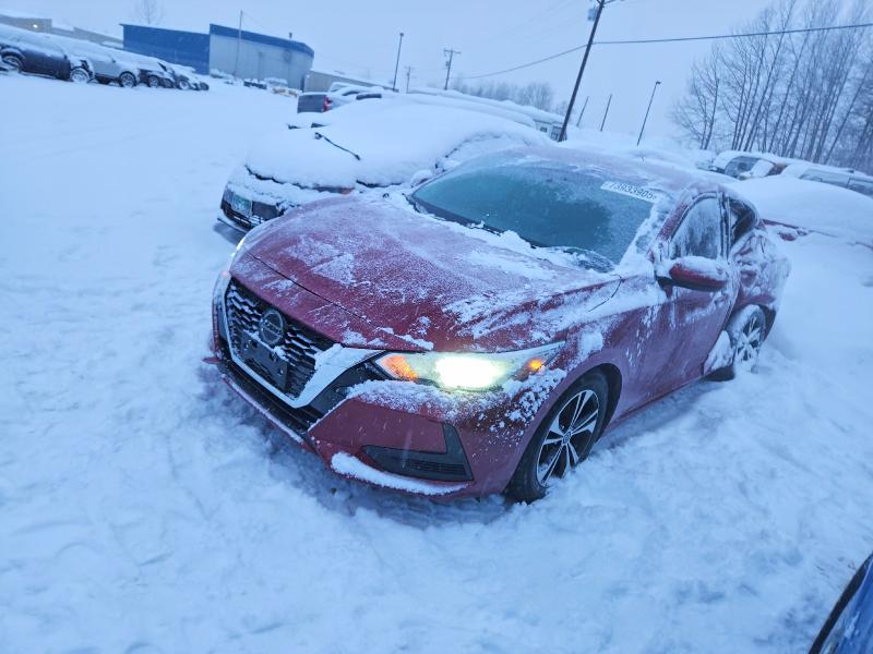 NISSAN SENTRA SV 2021 with VIN 3N1AB8CV6MY281966 - Photo from auction