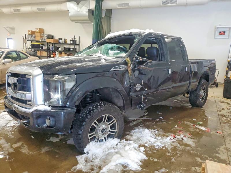 FORD F350 SUPER 2014 with VIN 1FT8W3BT6EEA47442 - Photo from auction