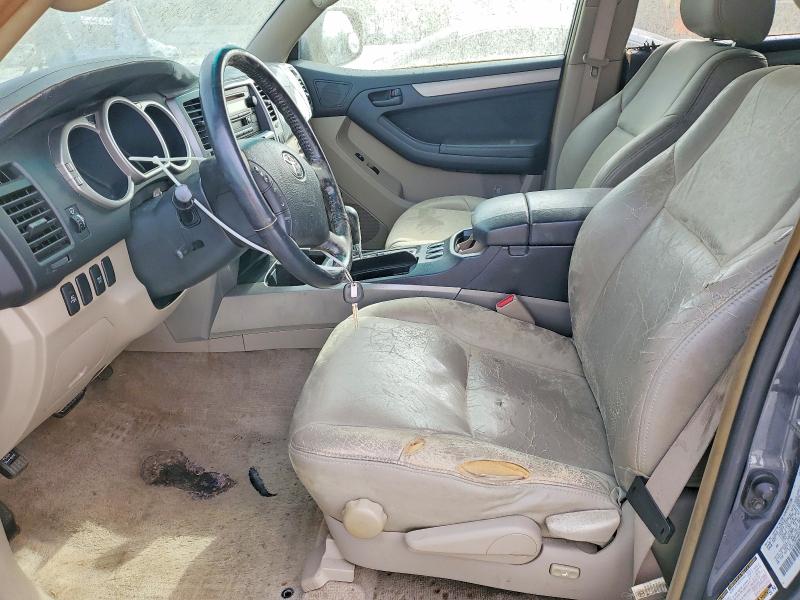 Photo 7 from auction – 2004 TOYOTA 4RUNNER SR with VIN JTEZU14R348020045