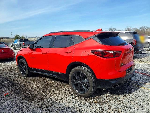 Photo 2 from auction – 2021 CHEVROLET BLAZER with VIN 3GNKBKRS5MS519540