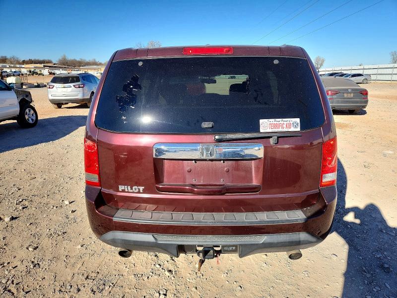 Photo 6 from auction – 2014 HONDA PILOT EXL with VIN 5FNYF3H55EB005352